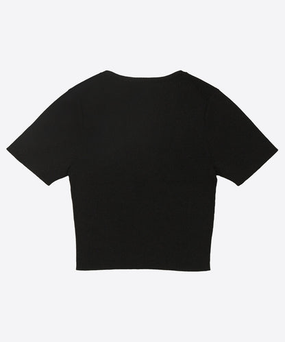 paper mix mini knit T-shirt_6