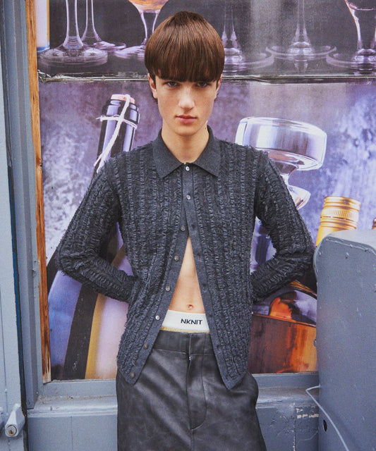 fringe KNIT shirt_1