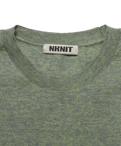 linen mix KNIT vest_9