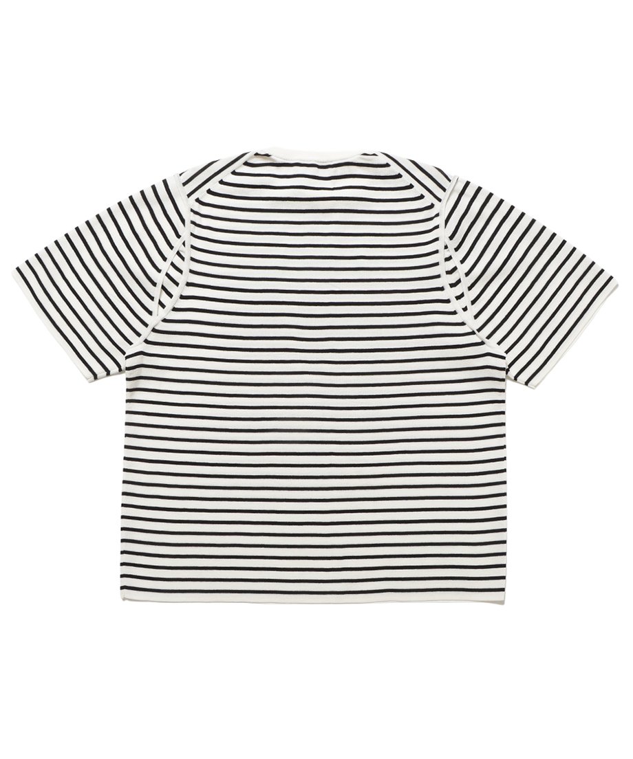 back slit KNIT T-shirt_20
