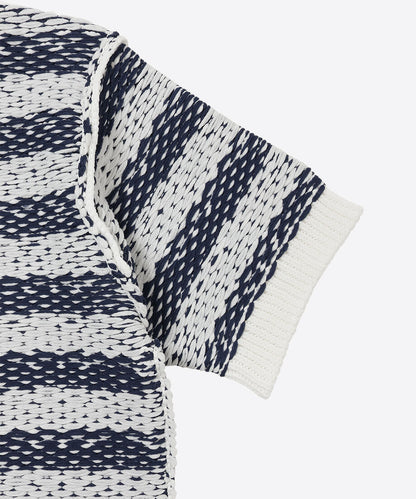 striped sponge knit_9