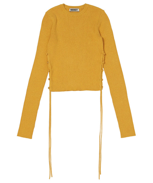 rib side slit KNIT_1