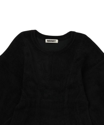 constructive sleeve KNIT dress_12