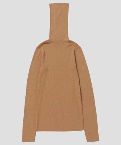 high gauge balaclava turtleneck KNIT_14