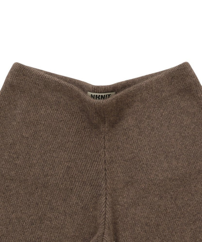 raccoon mix KNIT short pants_8