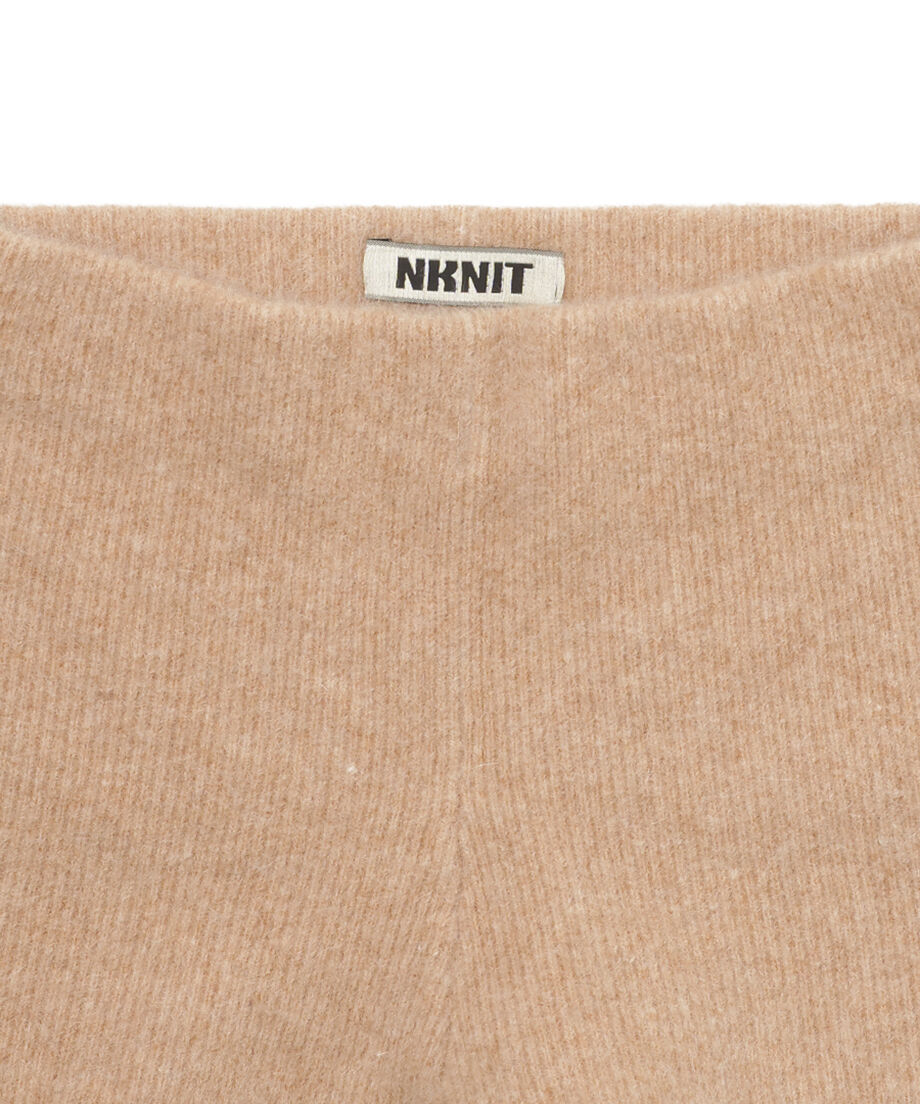 fox mix rib KNIT shorts_14
