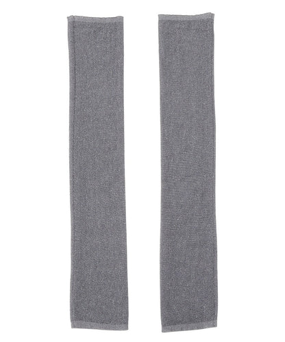 sheer metallic KNIT arm/leg cover_8