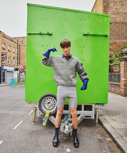 cotton KNIT biker shorts_5