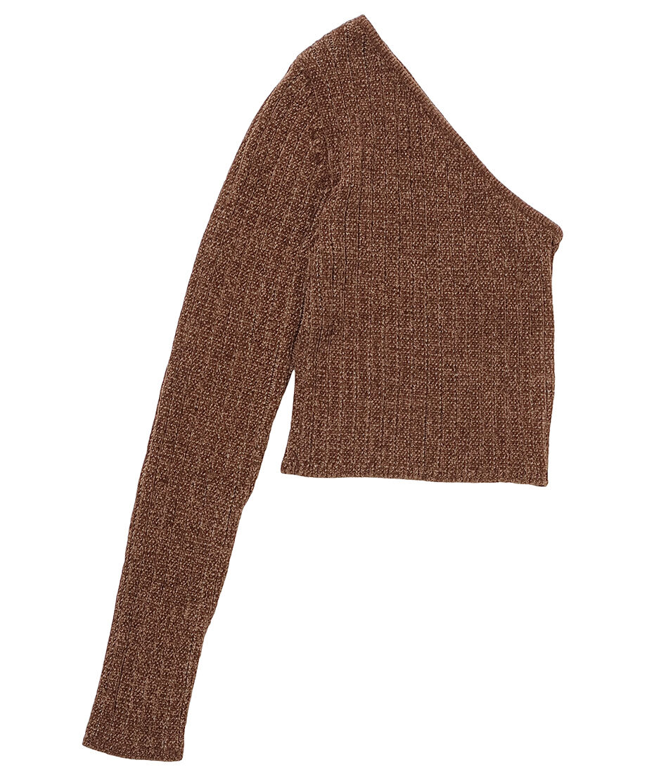 one shoulder set KNIT_12