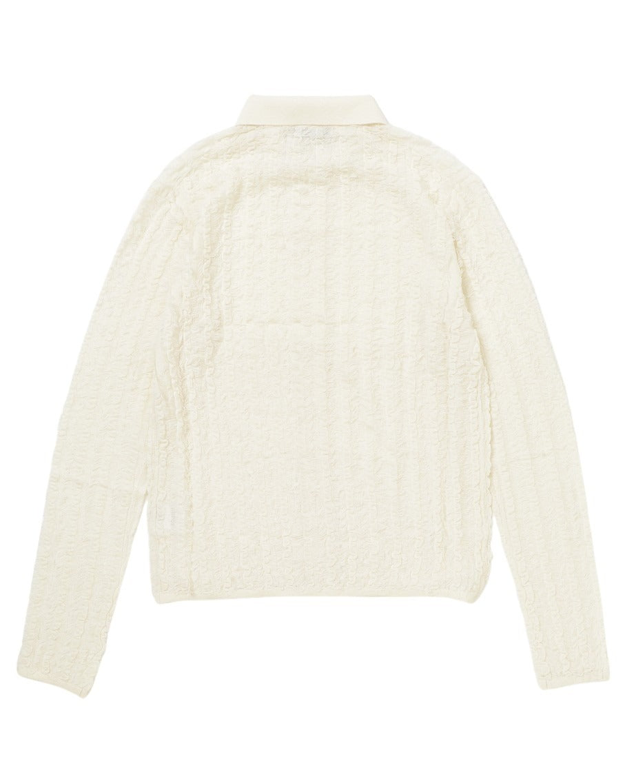 fringe KNIT shirt_7