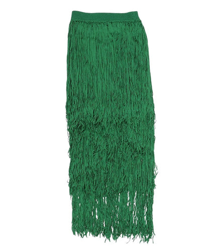 fringe KNIT skirt_3