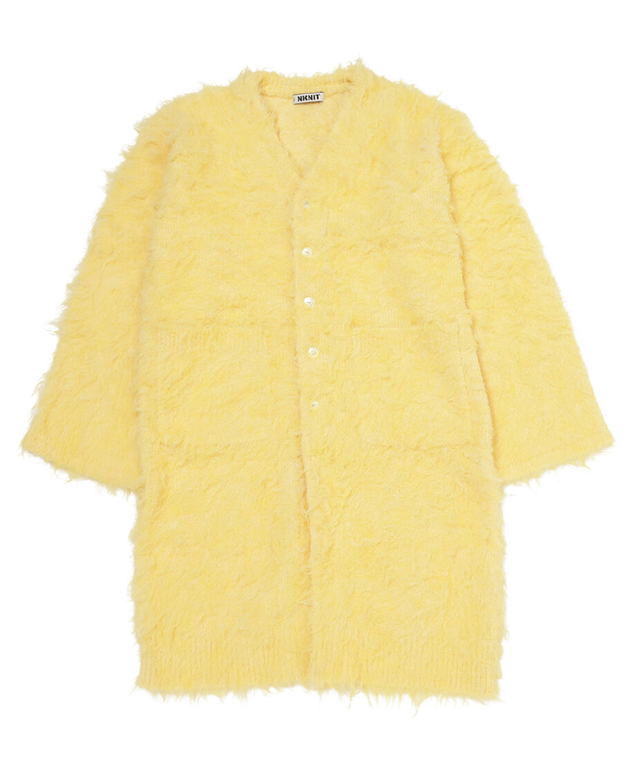 新品　NKNIT ンニット　shaggy long KNIT cardigan shaggy long KNIT cardigan – NKNIT