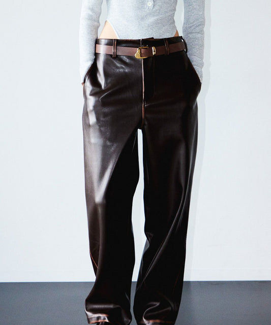 vegan leather high-rise pants_1