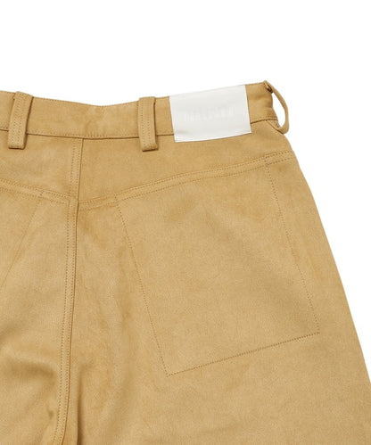 suede half pants_6