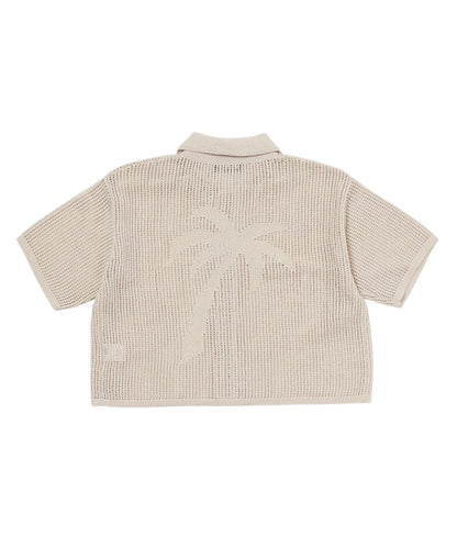 mesh dolphin KNIT  shirt_8