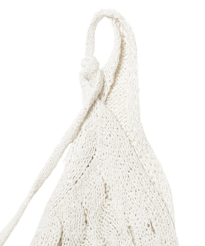wave pattern fringe KNIT dress_12