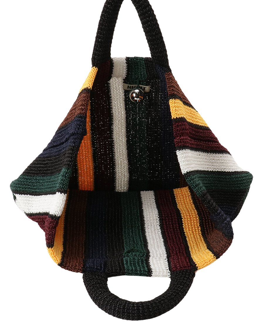 multi  stripeKNIT big bag_5
