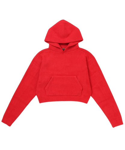 KNIT mini hoodie_3