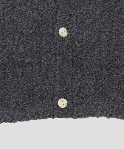fluffy rib KNIT cardigan_13