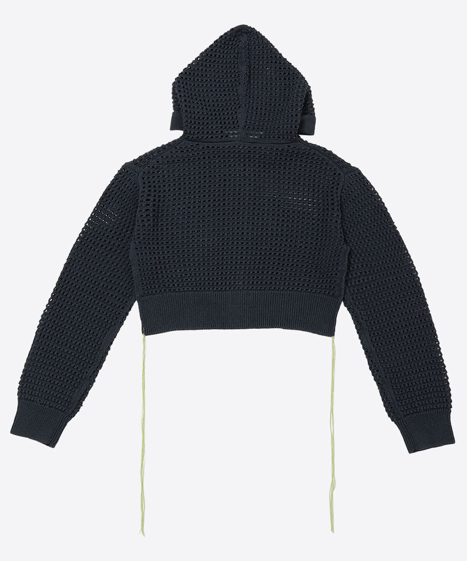 short mesh knit zip foodie_10
