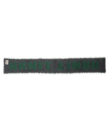 shaggy logo KNIT long scarf_8
