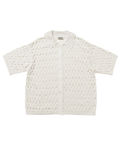 wave pattern KNIT shirt_7