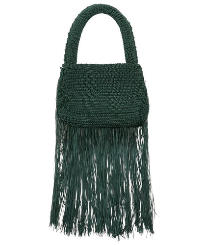 long fringe KNIT bag_14