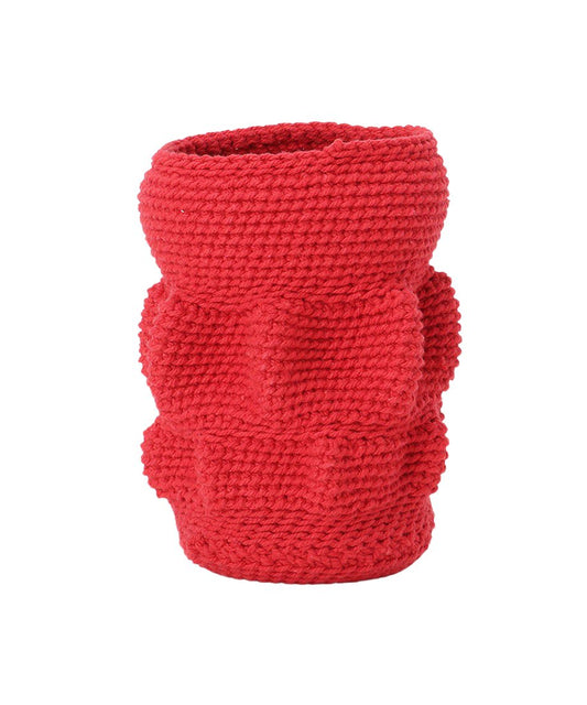 NKNIT×carmine marini  M Red_1