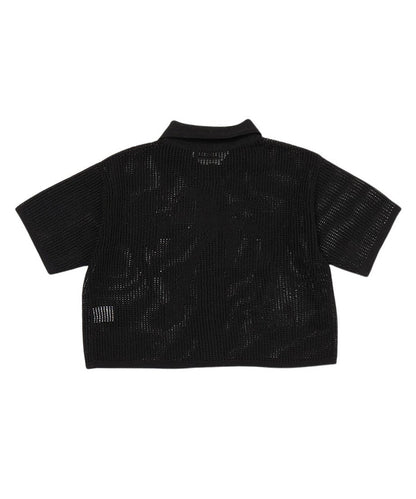 mesh dolphin KNIT  shirt_12