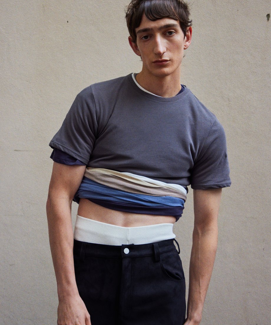 dry cotton T-shirts 2piece set_2