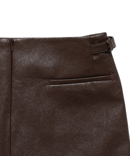 vegan leather mini skirt_12