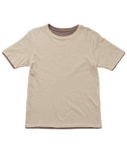 washed cotton T-shirt 2pcs set_2