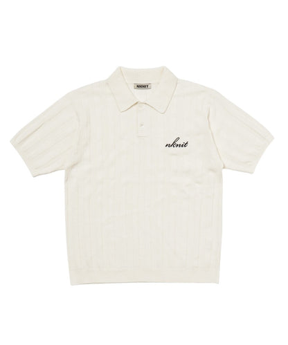 mix gauge logo KNIT shirts_6