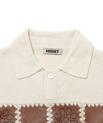 vegan leather/KNIT shirt – NKNIT