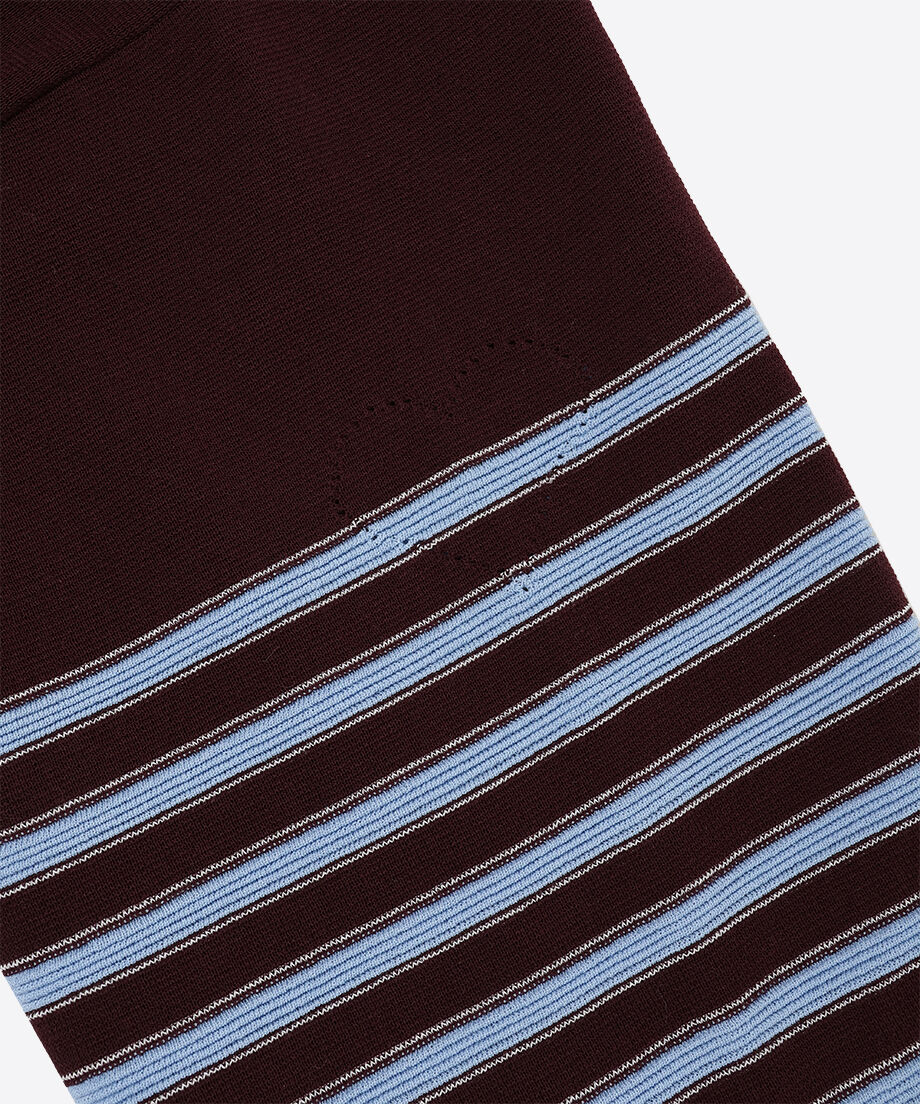 cotton nylon striped knit_7