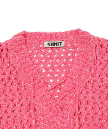 mix color lace up KNIT – NKNIT
