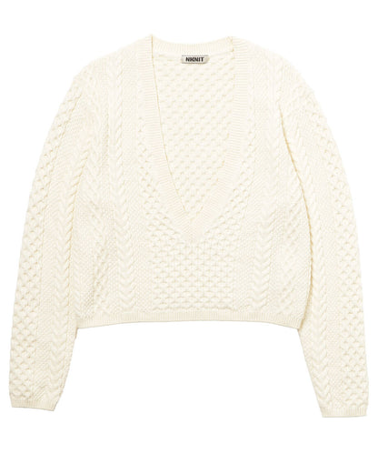 deep V cable KNIT_4