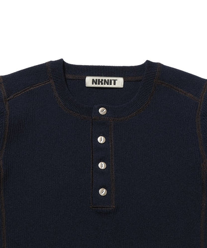 heavy weight henry neck KNIT_9