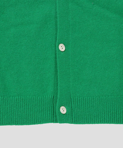 raccoon mix collar KNIT cardigan_6