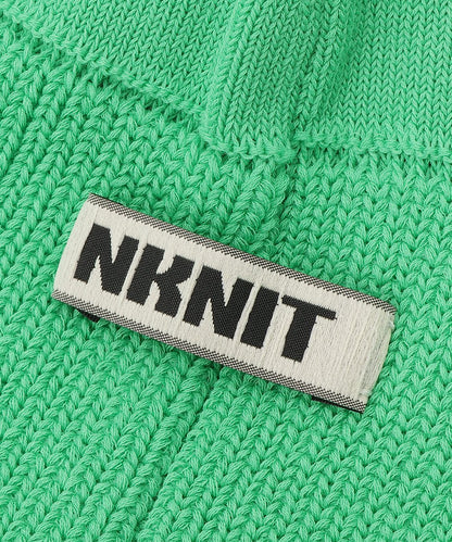 cotton nylon KNIT beanie_12