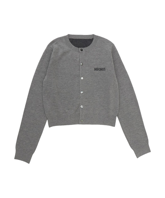 NKNIT logo KNIT cardigan_1
