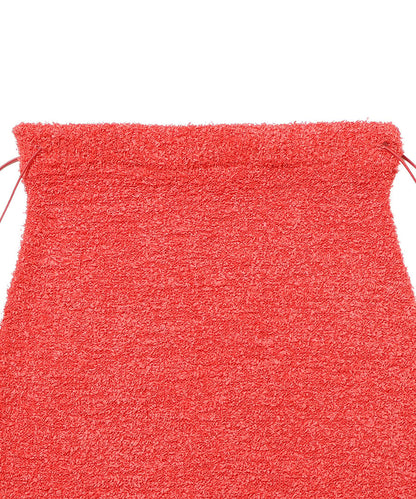 dry shaggy KNIT long skirt_11