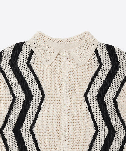zigzag paper knit shirts_8