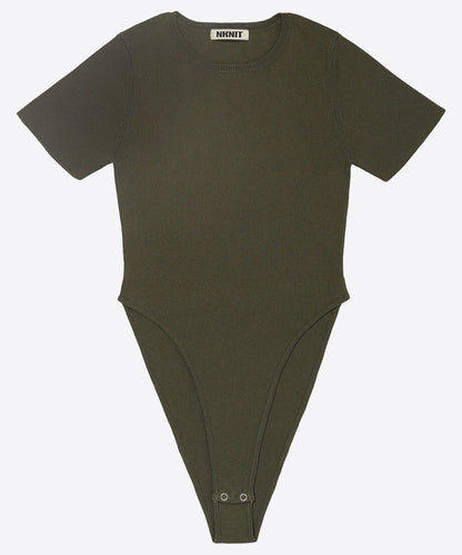 high leg paper knit  body suits_8