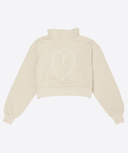 half zip sweatshirt  size①_4