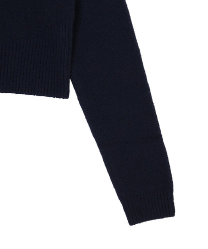 cashmere mix fooded SMALL  KNIT_6