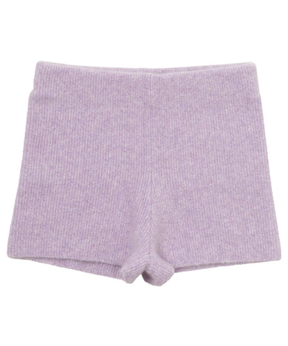 fox mix rib KNIT shorts_3