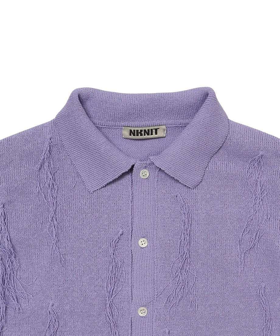 paper mix fringe KNIT shirts_14