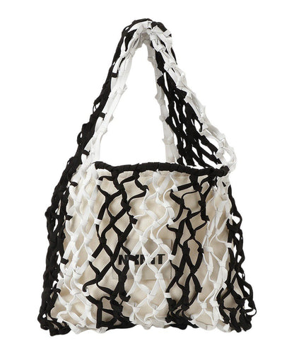 suede macrame bag 【large】_3