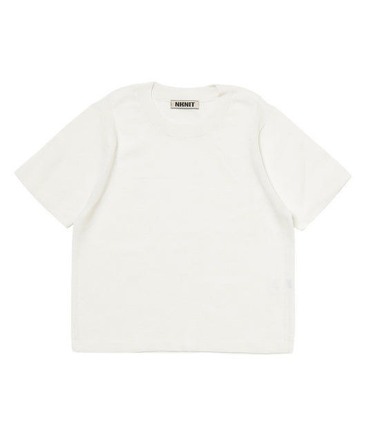 small basic KNIT T- shirt_2